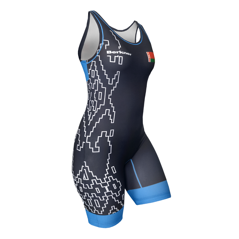 Kostium zapaśniczy -Berkner WOMEN BELARUS Berkner - 1 buty zapaśnicze ubrania kostiumy