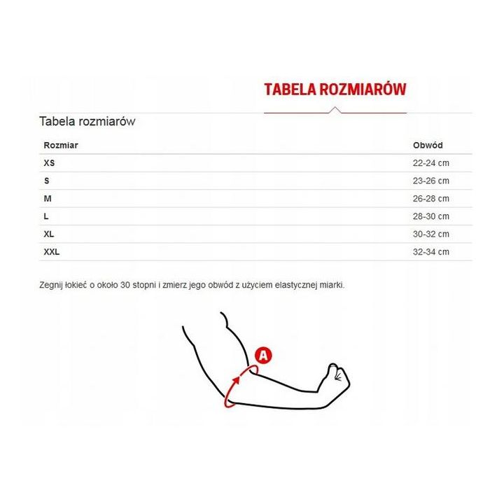 Orteza na łokieć Rehband Rehband - 24 buty zapaśnicze ubrania kostiumy
