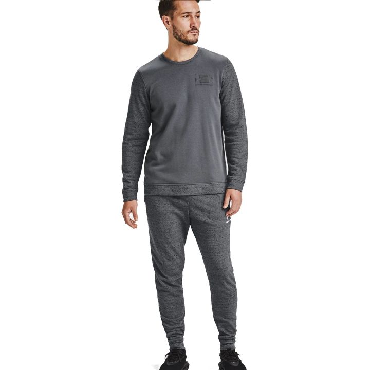 Under Armour Sportstyle Noveltry Terry Crew Under Armour - 4 buty zapaśnicze ubrania kostiumy
