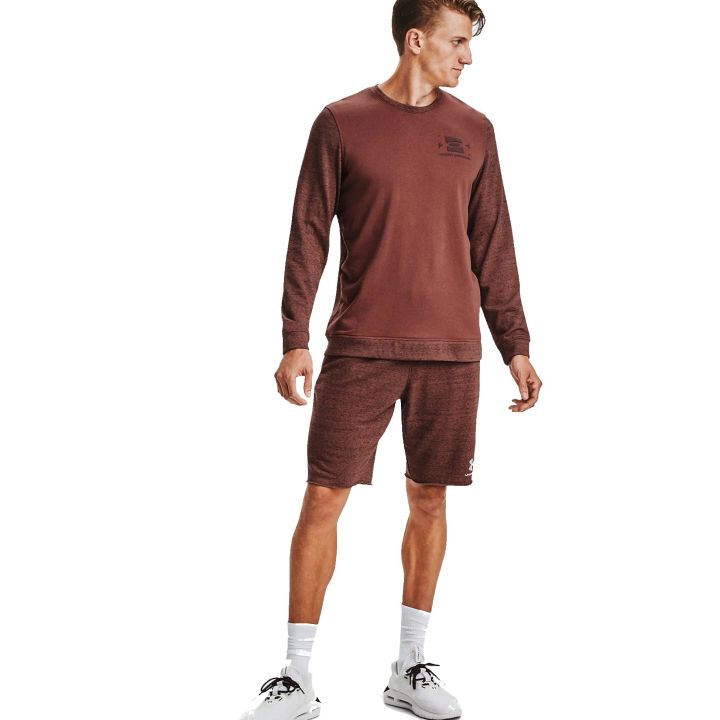 Under Armour Sportstyle Noveltry Terry Crew Under Armour - 6 buty zapaśnicze ubrania kostiumy
