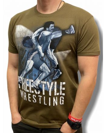 Koszulka Free Style Jarex-Wrestling - 1 buty zapaśnicze ubrania kostiumy