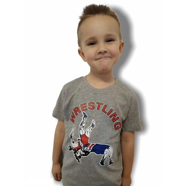 T-shirt WRESTLING Kids Jarex-Wrestling - 1 buty zapaśnicze ubrania kostiumy