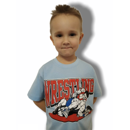 T-shirt FIGHT Kids Jarex-Wrestling - 1 buty zapaśnicze ubrania kostiumy