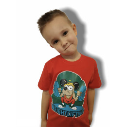 T-shirt Weightlifting KIDS I Jarex-Wrestling - 1 buty zapaśnicze ubrania kostiumy