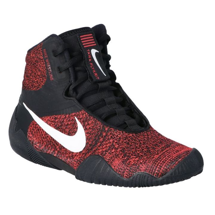 Buty zapaśnicze NIKE TAWA CI2952 -016 czerwono-czarne 2