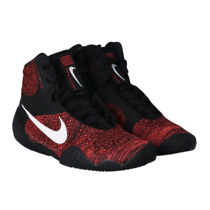 Buty zapaśnicze NIKE TAWA CI2952 -016 czerwono-czarne 5