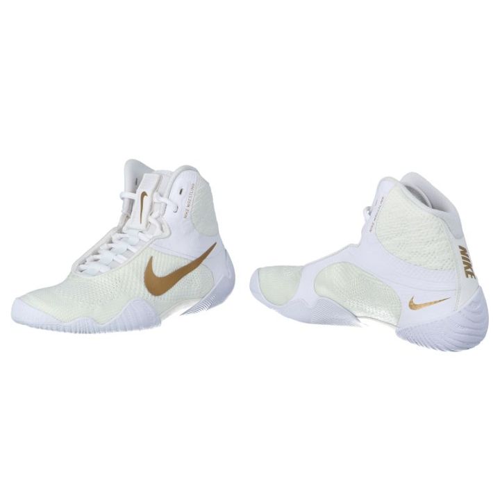 Wrestling shoes NIKE TAWA CI2952  white/gold 4