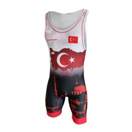 Kostium zapaśniczy -Berkner Turkey Berkner - 2 buty zapaśnicze ubrania kostiumy