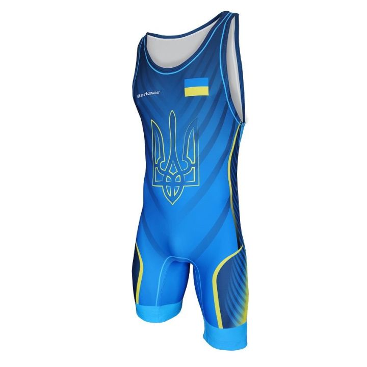 Berkner UKRAINE - wersja B  - 2 buty zapaśnicze ubrania kostiumy