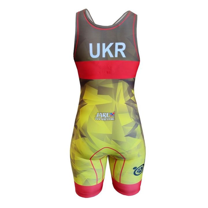 Kostium zapaśniczy -Berkner WOMEN UKRAINE Berkner - 2 buty zapaśnicze ubrania kostiumy
