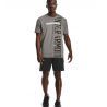 Under Armour VERTICAL SIGNATURE SS  - 1 buty zapaśnicze ubrania kostiumy