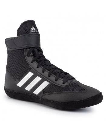 Buty zapaśnicze Adidas Combat Speed 5 BA8007 - Czarne/Srebrne 7